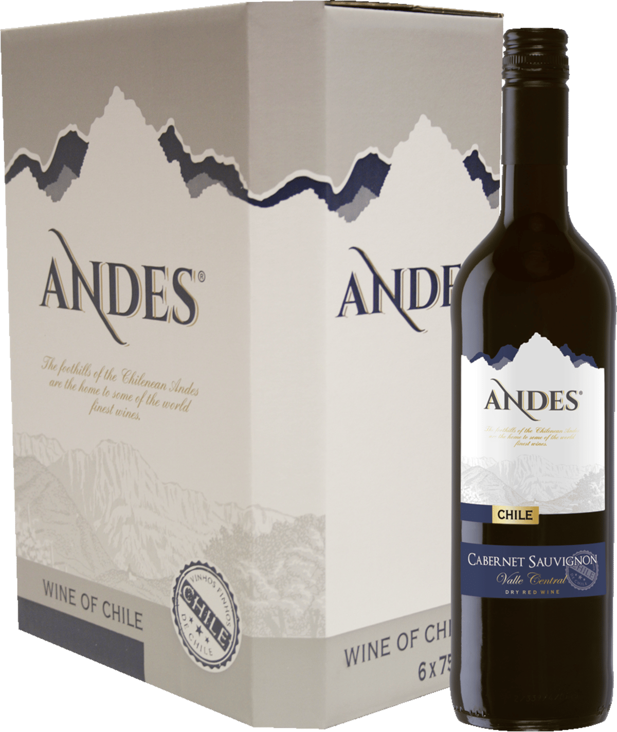 Andes Cabernet Sauvignon 0,75 l.