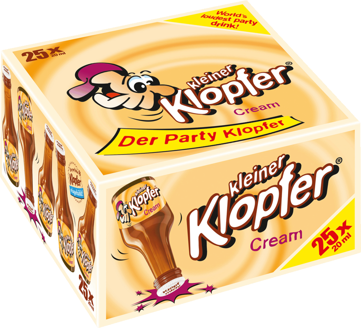 Kleiner Klopfer Cream 17 % 25x0,02l