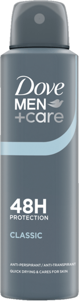 Modelbillede af Dove Men Deospray Clean Comfort 150 ml.