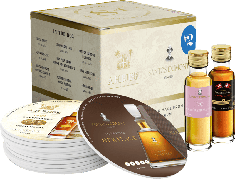 A.H. Riise Tasting Set 8+1