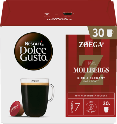 Modelbillede af Dolce Gusto 30 stk. Zoegas Mollbergs Blend