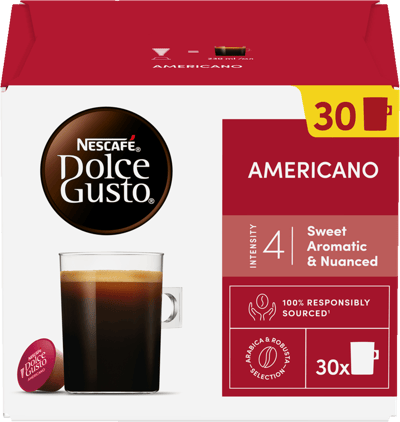 Modelbillede af Dolce Gusto 30 stk. Americano