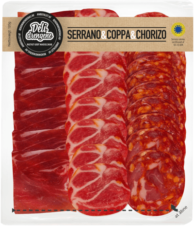 Modellbild av Mix Tapas Jamon+Chorizo+Coppa 120g