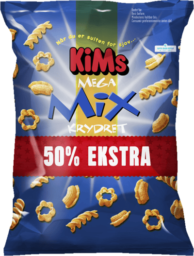 Modelbillede af KiMs +50% Mega Mix 205g
