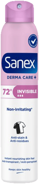 Modelbillede af Sanex Deo Spray Invisible 72H 200 ml