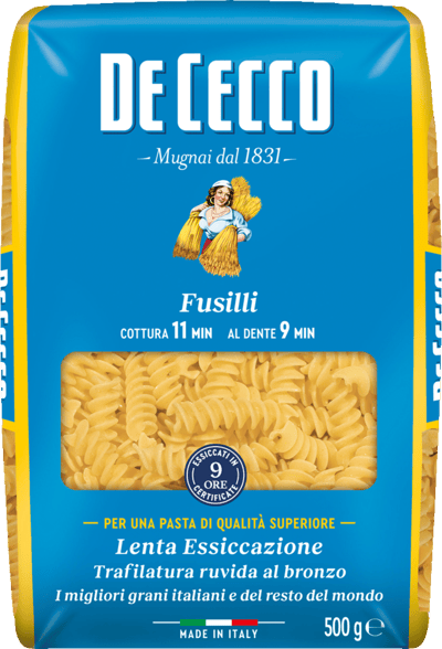 Modelbillede af De Cecco Fusilli Pasta 500g