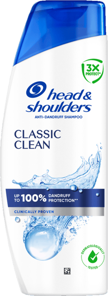 Modelbillede af Head & Shoulders Shampoo Classic 250 ml.