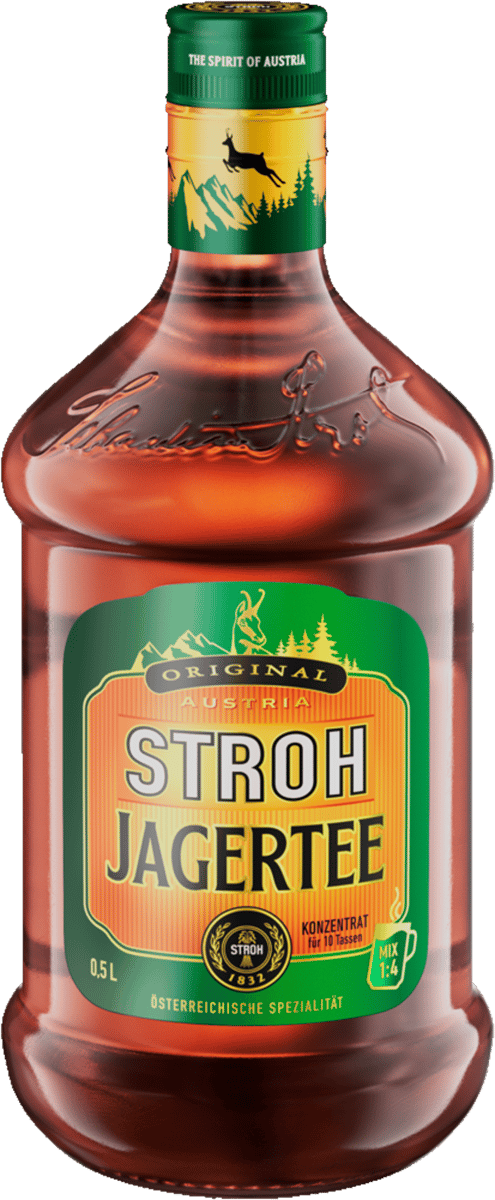 Stroh Jagertee