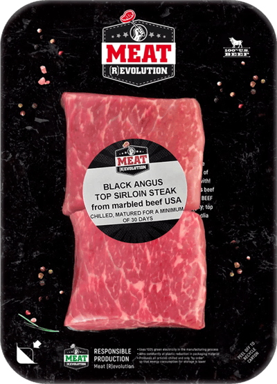 Modelbillede af US Angus Top Sirloin Steaks 300 g