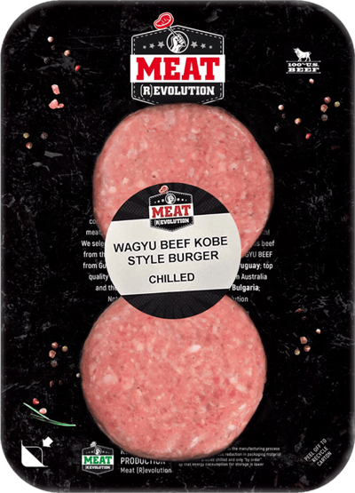 Modelbillede af Kobe Style Wagyu Beef Burger 2x125 gr.