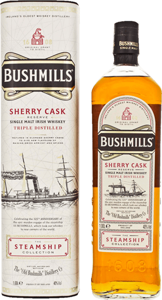Modellbild av Bushmills Sherry Cask Reserve Triple Distilled 40% 1l