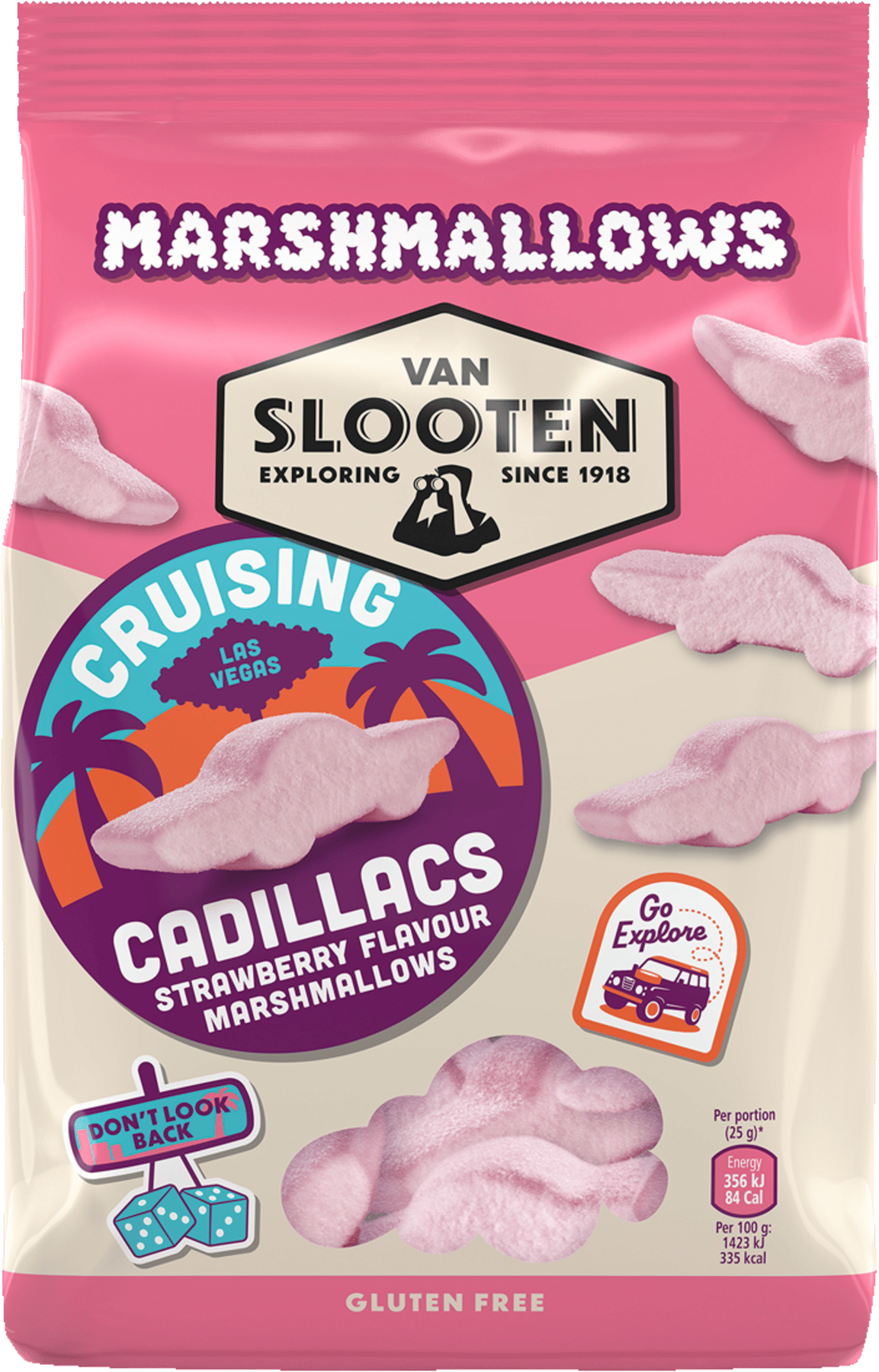 Cadillac Marshmallow Van Slooten 250g