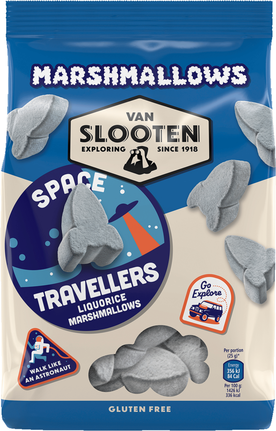Space Marshmallows Van Slooten 250g