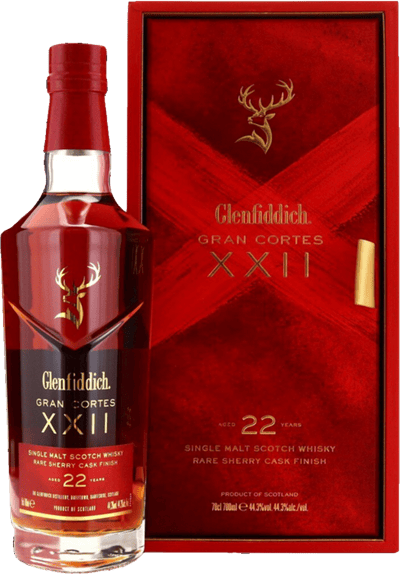 Modellbild av Glenfiddich 22yo Gran Cortes 44,3% 0,7L