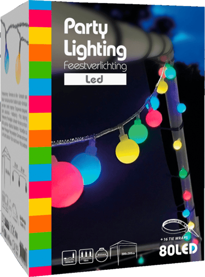 Modelbillede af Have Lyskæde 80 LED 
    