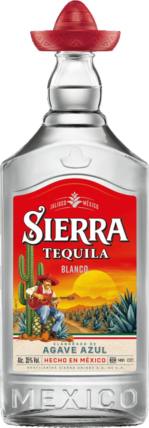 Sierra Tequila Silver 35% 1L