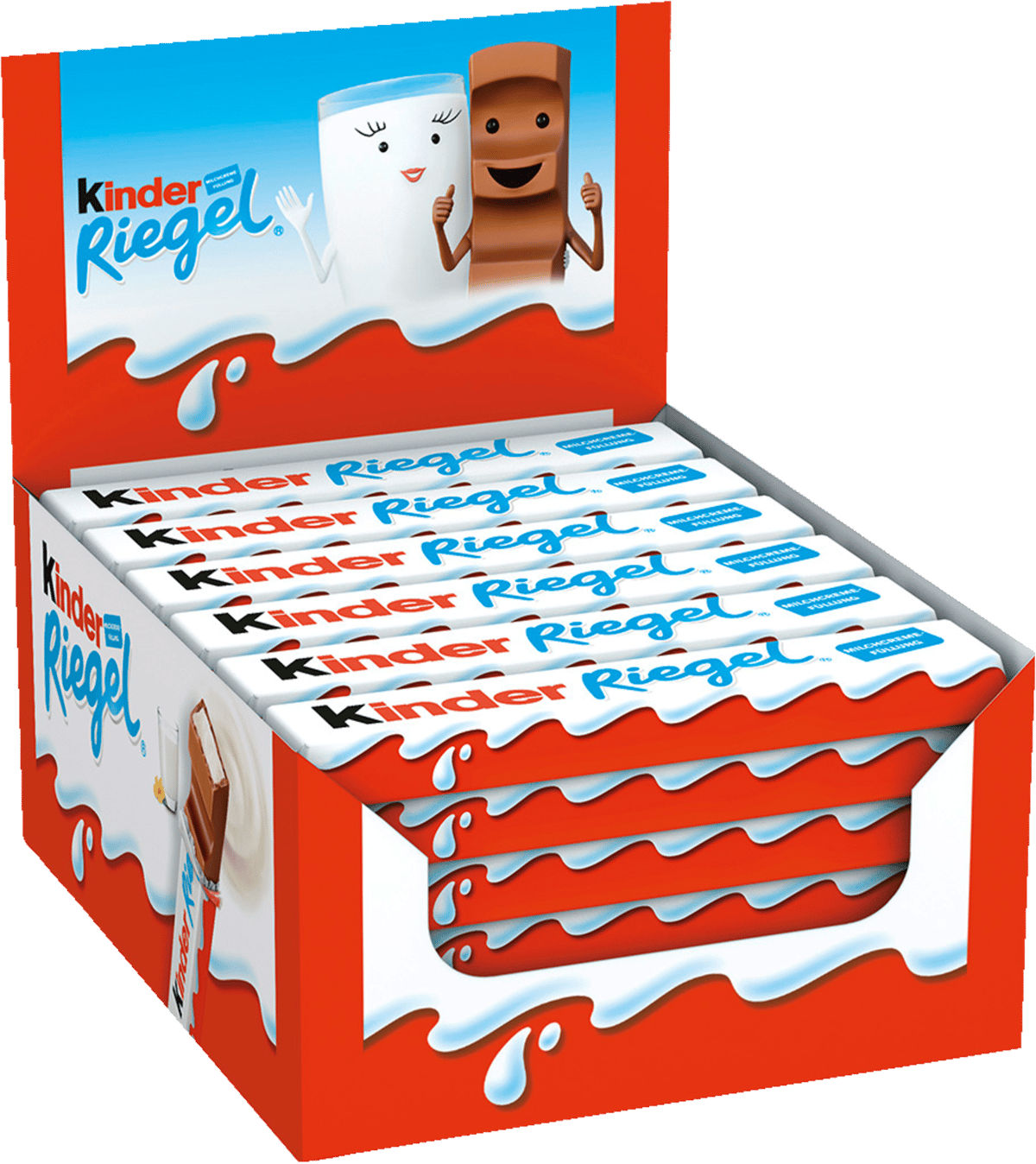 Kinder Riegel 36 Stk Ferrero 756g