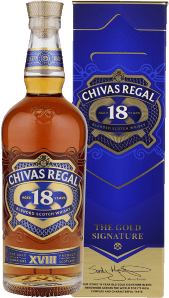 Modelbillede af Chivas Regal 18YO 40% 0,7 l.