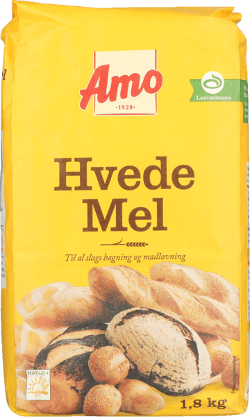 Modelbillede af Amo Hvedemel 1,8 kg