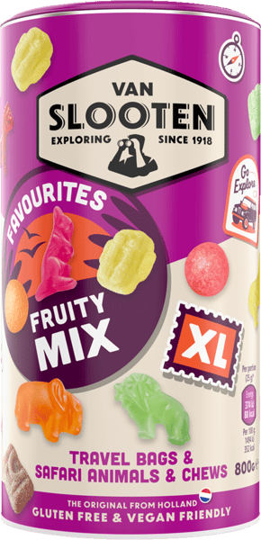 Modelbillede af Fruity Mix Van Slooten 800g