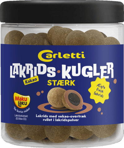 Modelbillede af Lakridskugler Stærk Carletti 450g