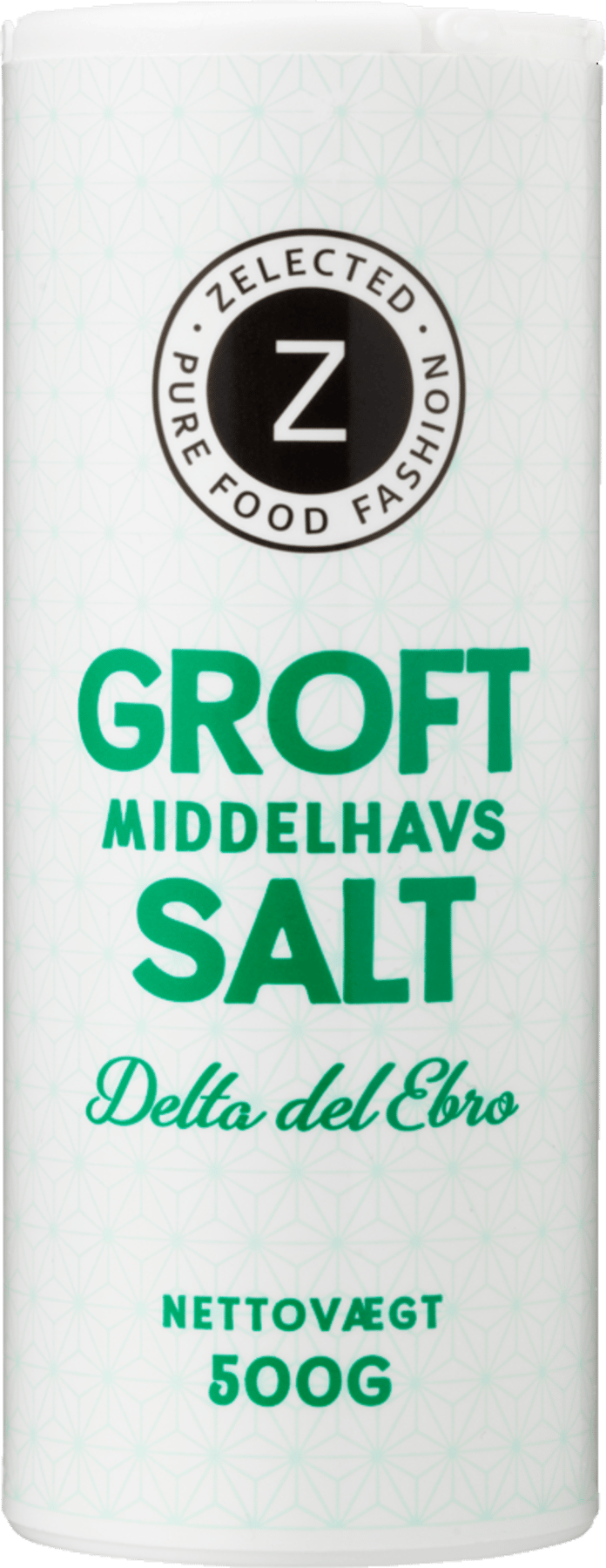 Groft Middelhavssalt Zelected 500 ml