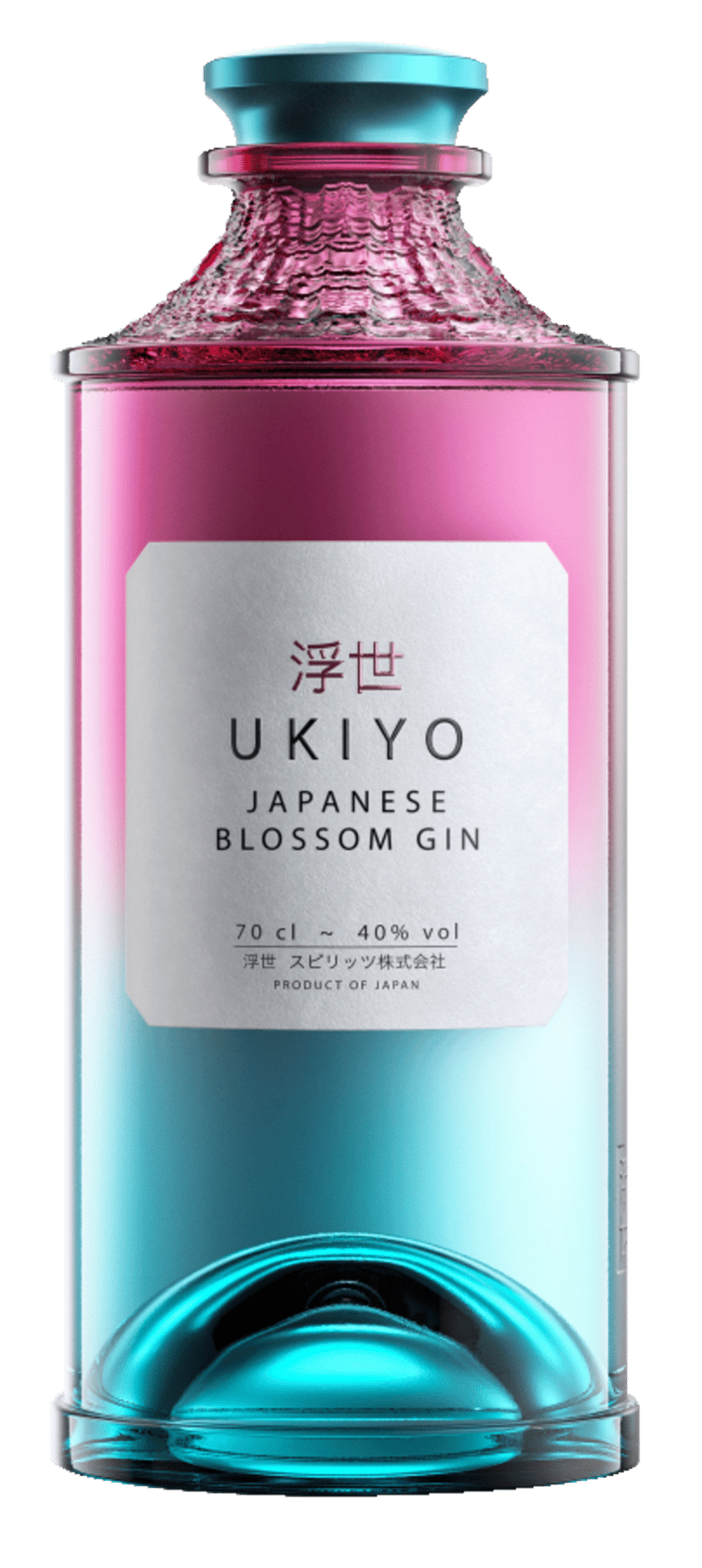 Ukiyo Japanese Blossom Gin 0,7l 40 %