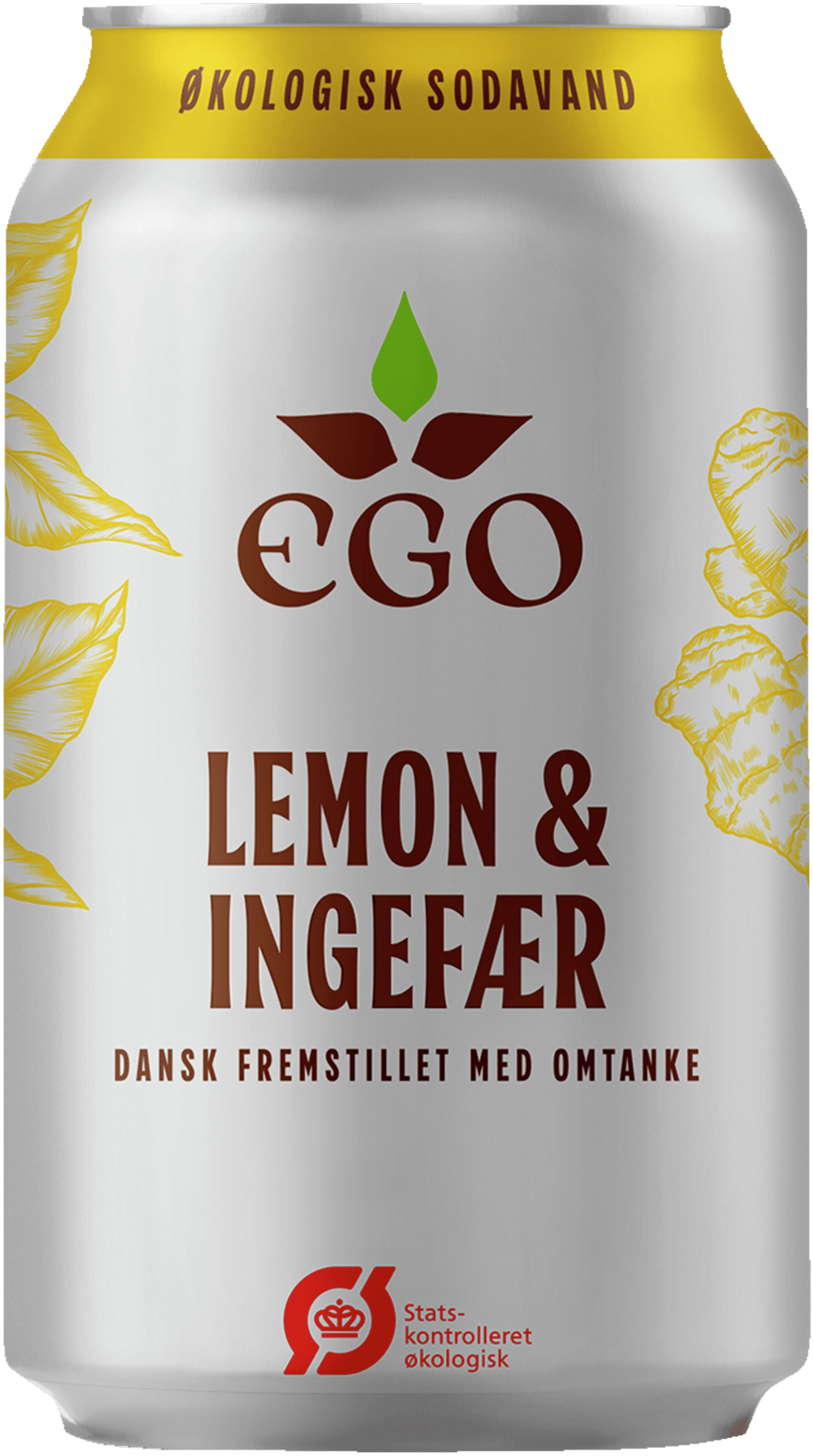 Ego Lemon/Ingefær 24x0,33 l.