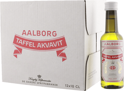 Modelbillede af Aalborg Taffel Akvavit 45% 0,1l