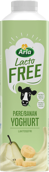 Modelbillede af Pære&Banan Yoghurt Arla LactoFREE  1 l