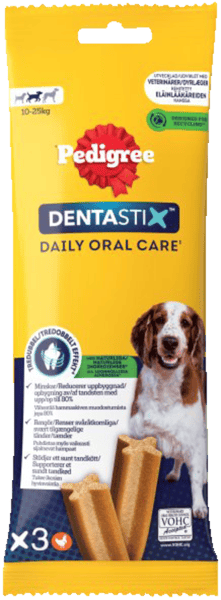 Modelbillede af Dentastix Medium Pedigree 77 g