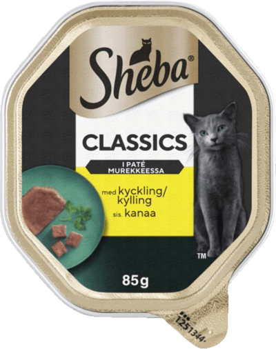 Modelbillede af Paté m. Kylling 85 g Sheba 85 g