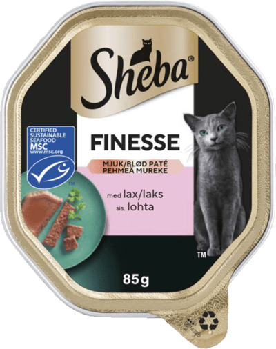 Modelbillede af Paté m. Laks Sheba 85 g