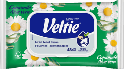 Modelbillede af Moist Kamille & Aloe Veltie 48 stk