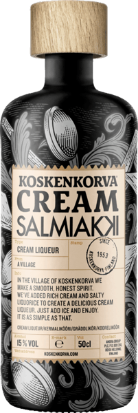 Modelbillede af Koskenkorva Creme Salmiakki 15% 0,5l