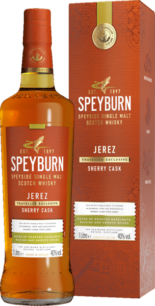 Modelbillede af Speyburn Jerez 40% 1l