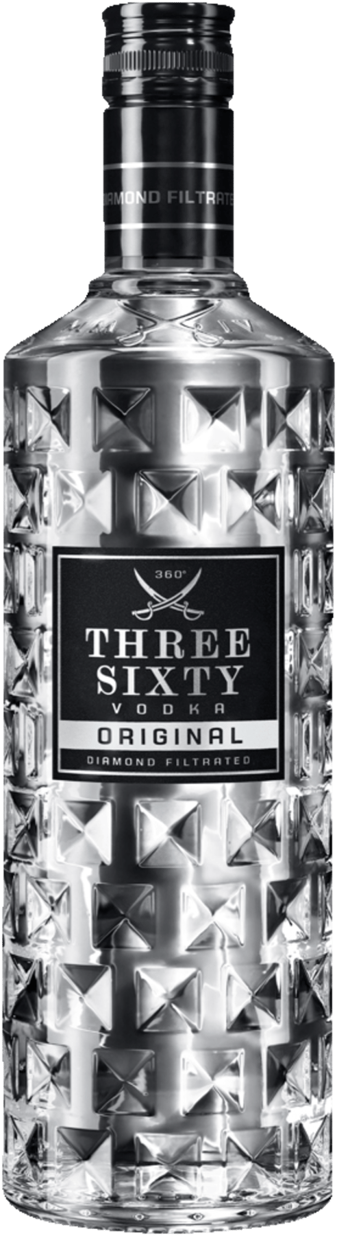 Three Sixty Vodka 37,5% 1l