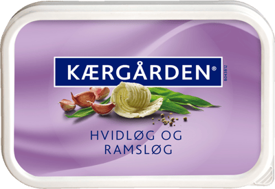 Modelbillede af Kærgården m. Hvidløg/Ramsløg 125 g