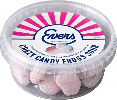 Modelbillede af Crazy Candy Frog Sur Evers 180g