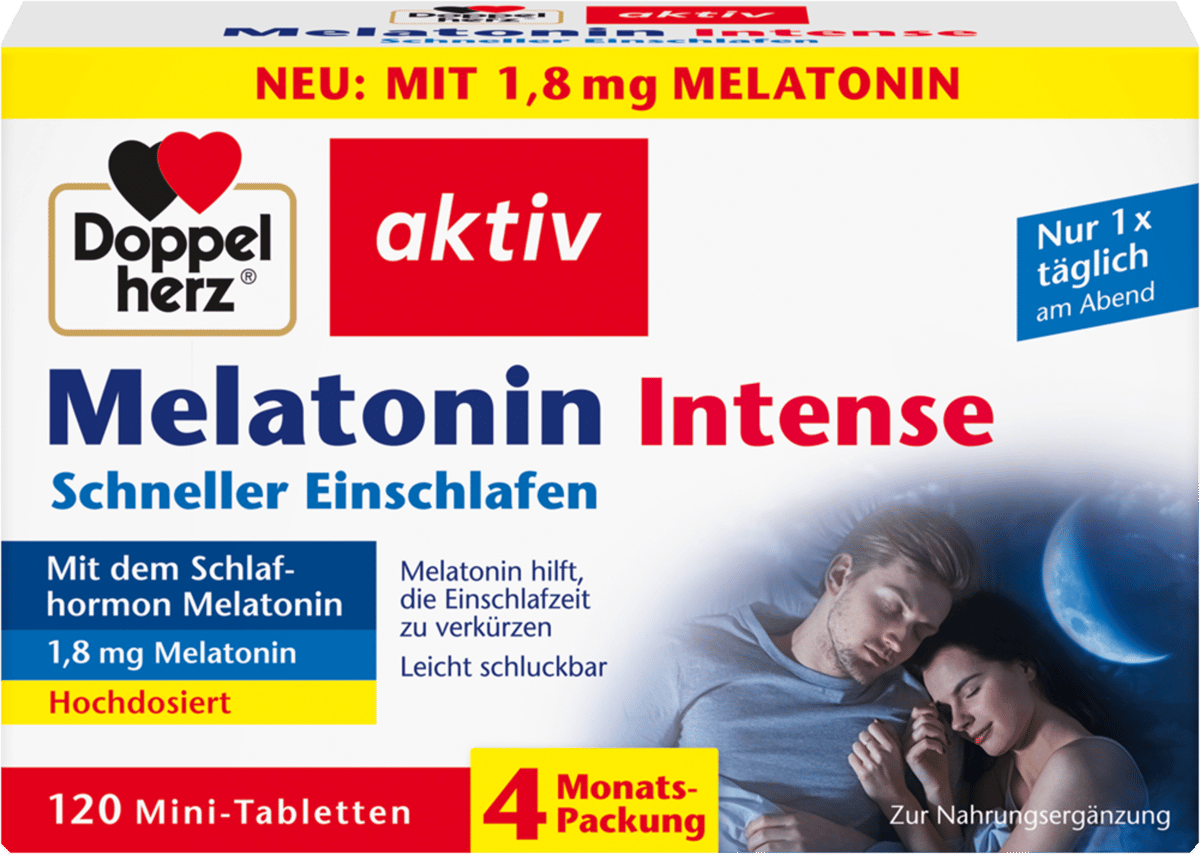 Doppelherz Melatonin Intense 120 Tabletter