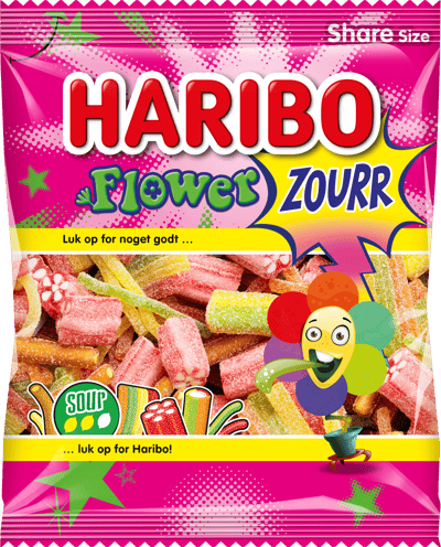 Modelbillede af Haribo Flower Zourr 325 g