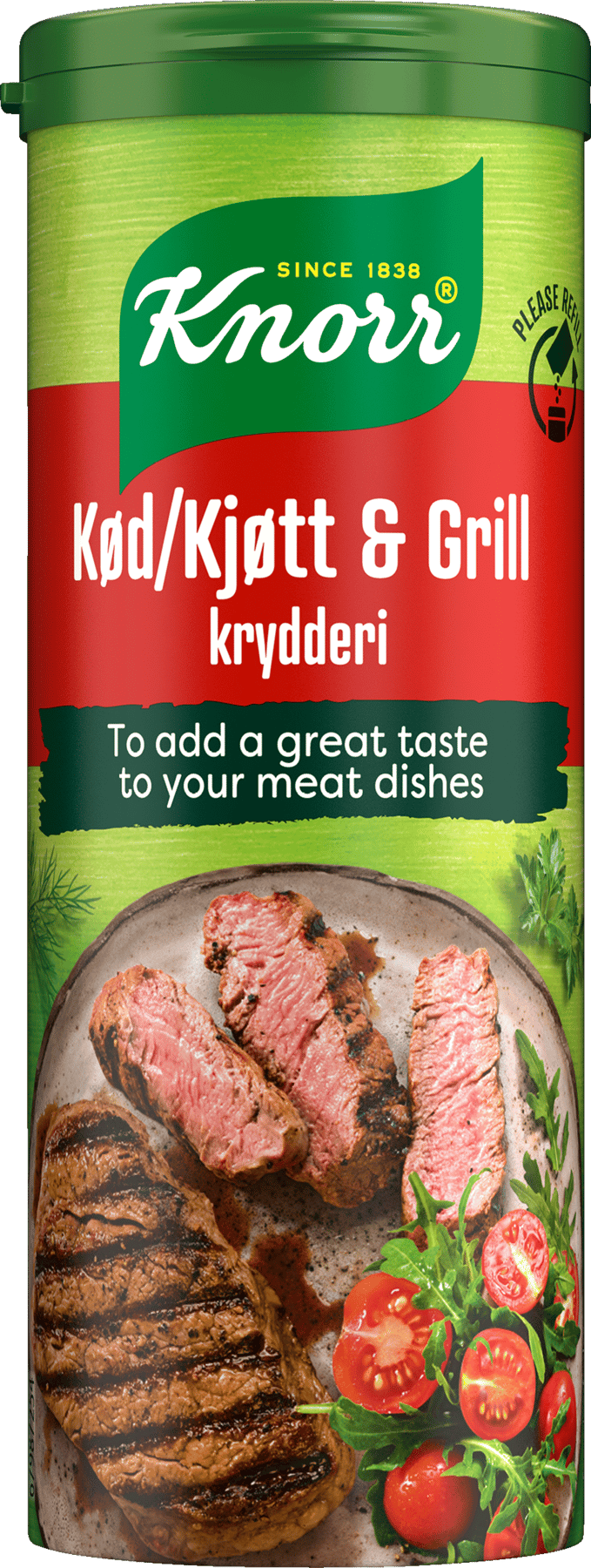 Knorr Krydderi Kød & Grill Strøglas 88 g.