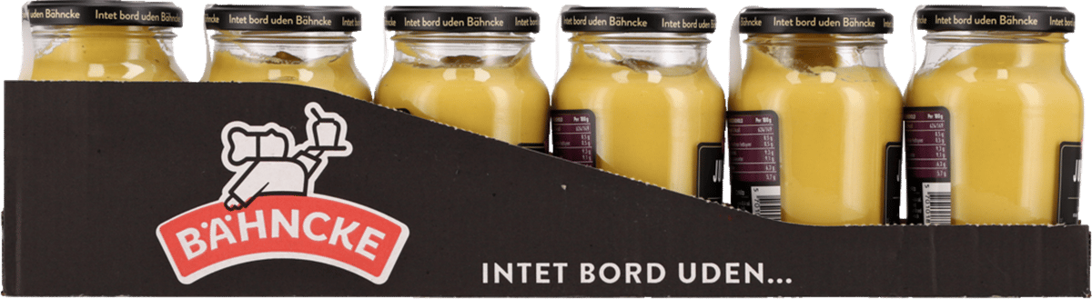 Bähncke Jubilæum Sennep 6x250g 