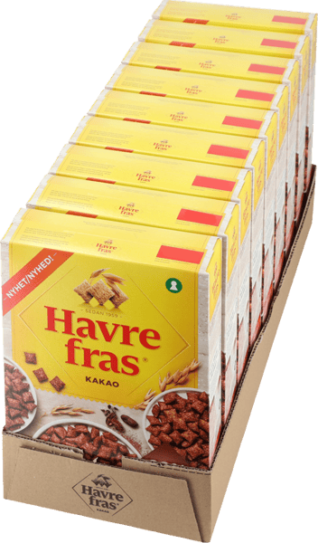 Modelbillede af Havrefras m. Kakao 9x300g