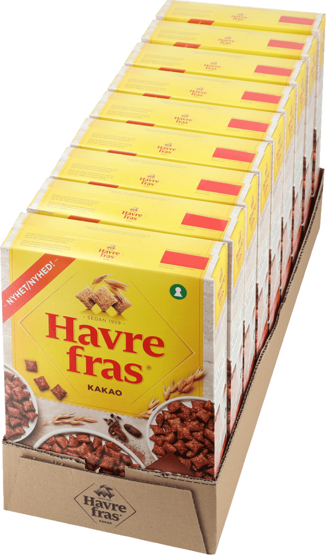 Havrefras m. Kakao 9x300g