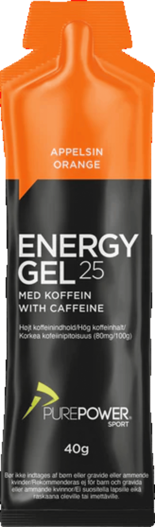 PurePower Energy Gel Appelsin Koffein 40 g