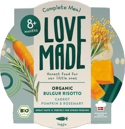 Modelbillede af Bulgur Risotto LoveMade 185 g