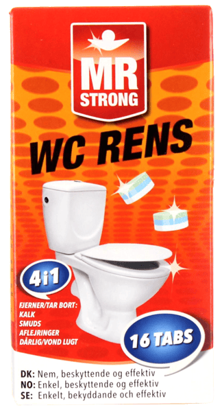Modelbillede af MR Strong WC tabs 
    