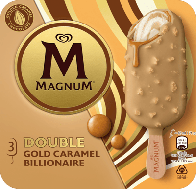 Modellbild av Magnum Karamel 3 x 85 ml