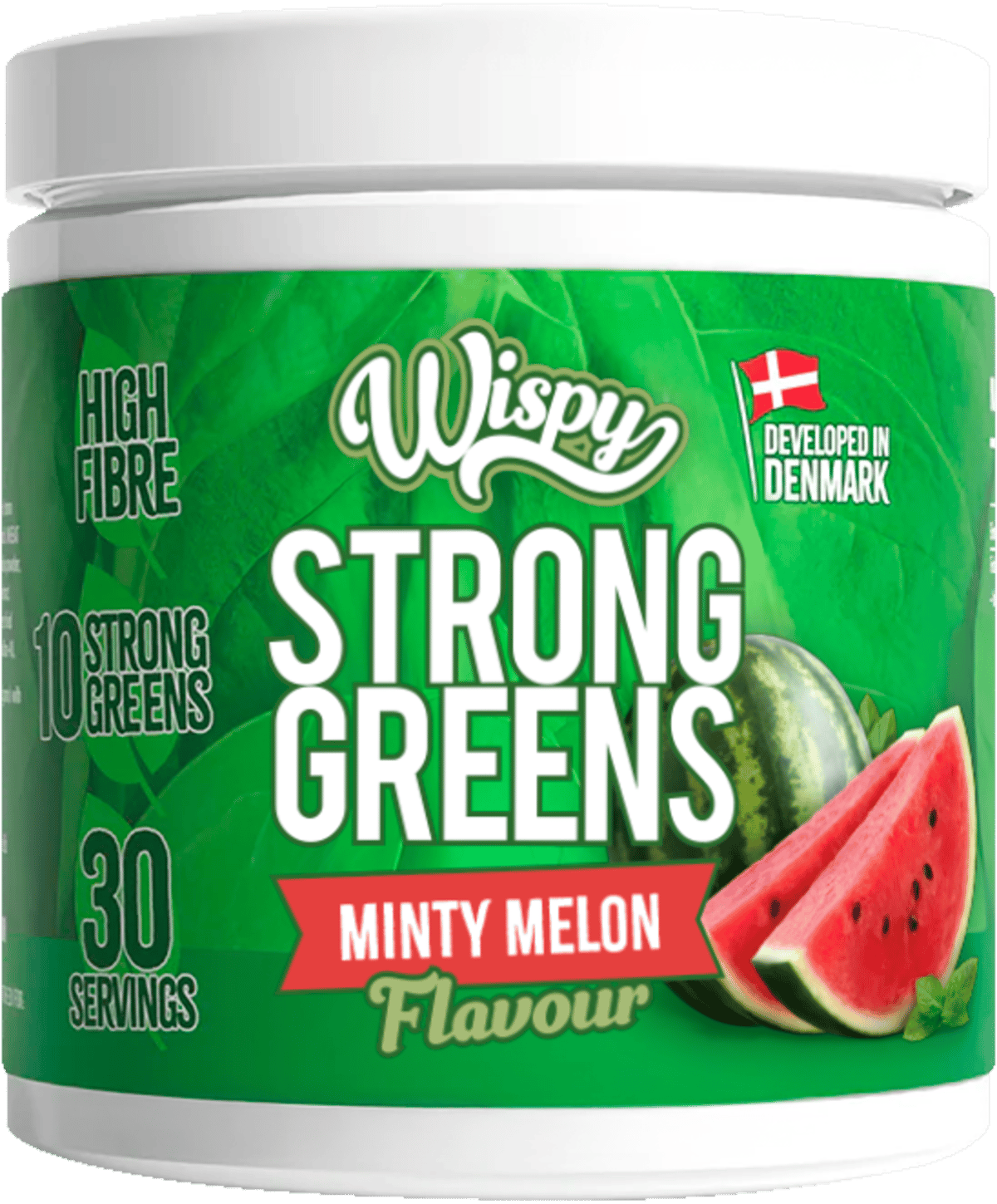 Wispy Nutrition Greens Minty Melon 300 g
